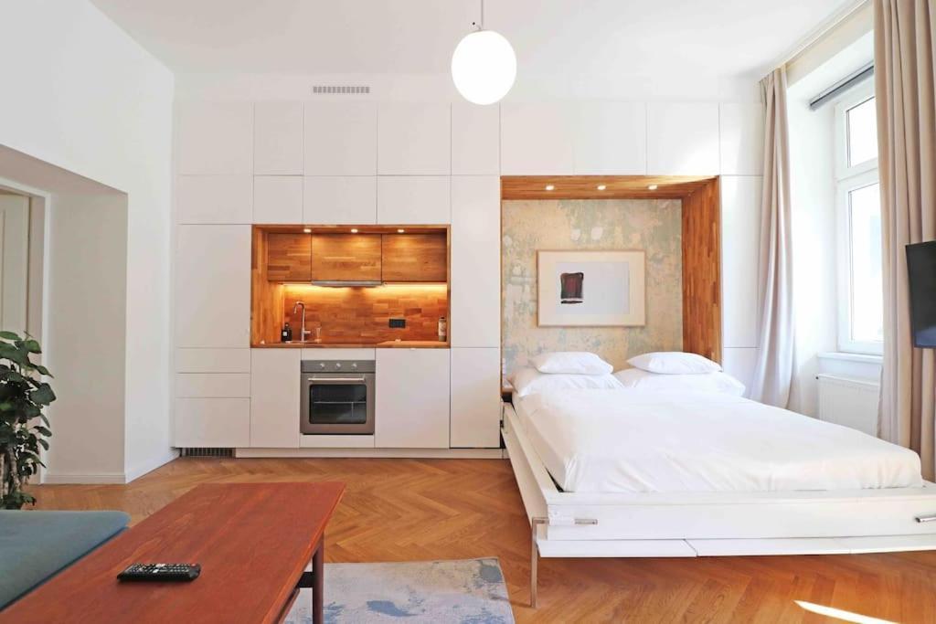 וינה Smart Apt Mit Balkon Am Augarten Park Naehe Zentrum מראה חיצוני תמונה