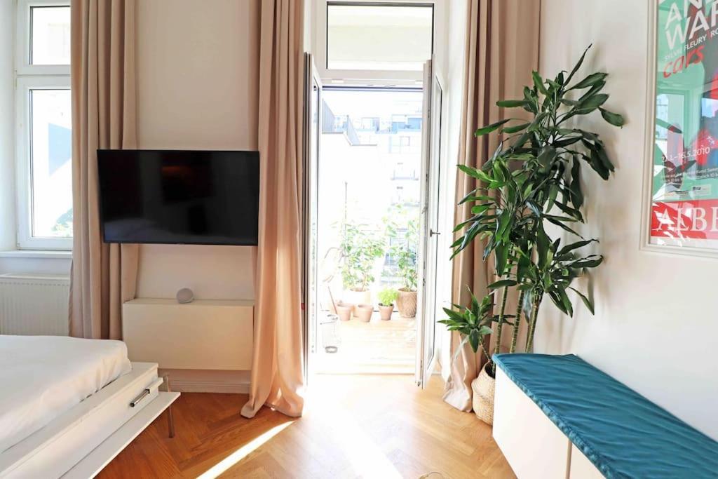 וינה Smart Apt Mit Balkon Am Augarten Park Naehe Zentrum מראה חיצוני תמונה