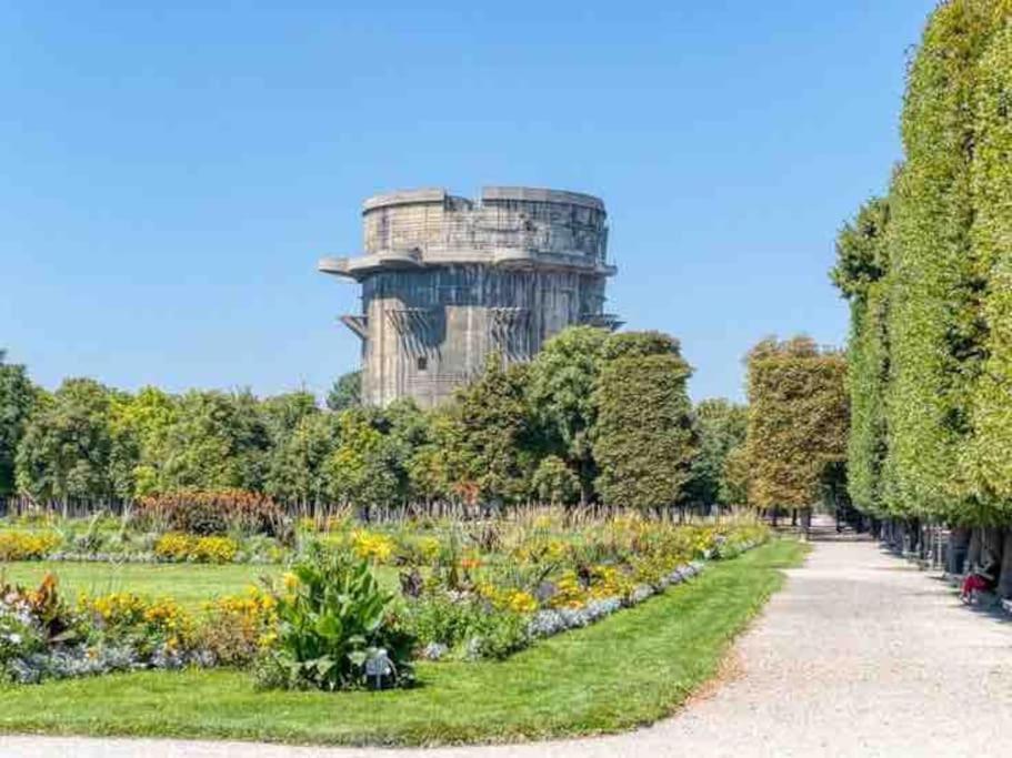וינה Smart Apt Mit Balkon Am Augarten Park Naehe Zentrum מראה חיצוני תמונה